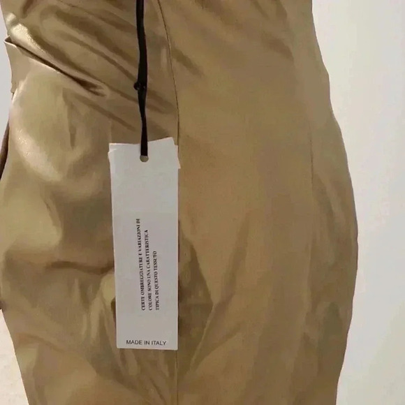 Flavio Castellani gold dress new with tag - Picture 7 of 12